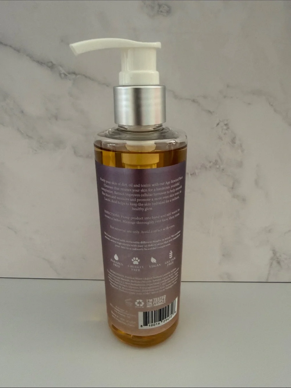 🔥 BEAUTY N°3 AGE REWIND FACE CLEANSER RETINOL lLACTIC ACID FOR A RENEW GLOW 🫧 🦋
